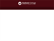 Tablet Screenshot of kashmircottage.co.uk